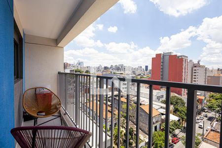 Varanda de apartamento para alugar com 1 quarto, 33m² em Bela Vista, São Paulo