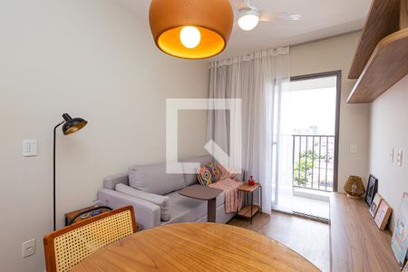 Sala de apartamento para alugar com 1 quarto, 33m² em Bela Vista, São Paulo