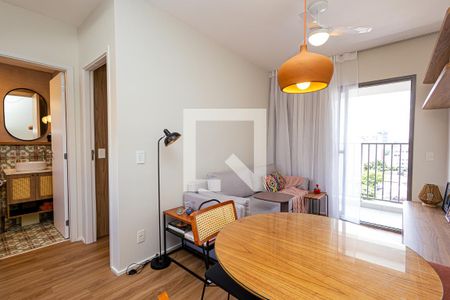 Sala de apartamento para alugar com 1 quarto, 33m² em Bela Vista, São Paulo