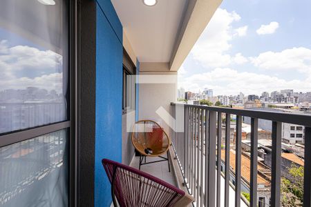 Varanda de apartamento para alugar com 1 quarto, 33m² em Bela Vista, São Paulo