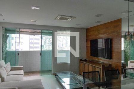 Sala de apartamento para alugar com 3 quartos, 190m² em Buritis, Belo Horizonte