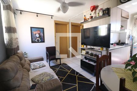 Sala de apartamento para alugar com 2 quartos, 50m² em Santo Afonso, Novo Hamburgo