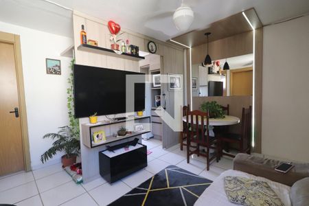 Sala de apartamento à venda com 2 quartos, 50m² em Santo Afonso, Novo Hamburgo