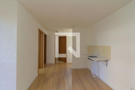 Sala/Cozinha de apartamento para alugar com 2 quartos, 44m² em Olaria, Canoas