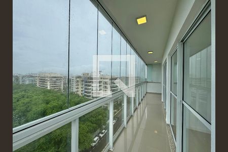 Varanda de apartamento para alugar com 3 quartos, 173m² em Recreio dos Bandeirantes, Rio de Janeiro