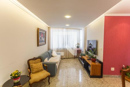 Sala de apartamento à venda com 3 quartos, 95m² em Cidade Nova, Belo Horizonte