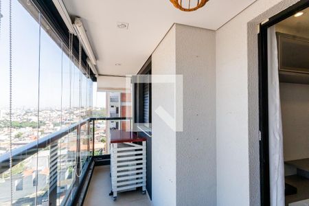 Varanda  de apartamento para alugar com 2 quartos, 59m² em Parque das Nações, Santo André