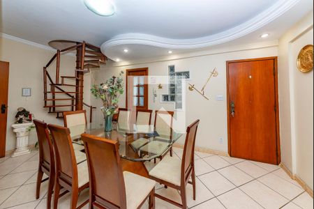 Sala 1 de apartamento à venda com 4 quartos, 170m² em Coração Eucarístico, Belo Horizonte