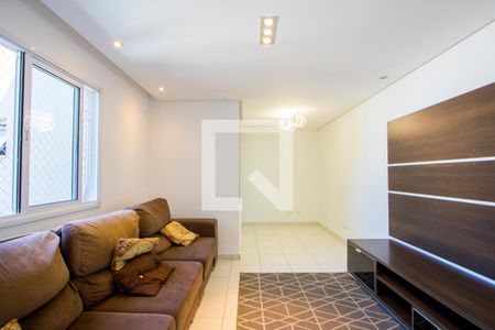 Sala de casa para alugar com 2 quartos, 102m² em Vila Valparaíso, Santo André