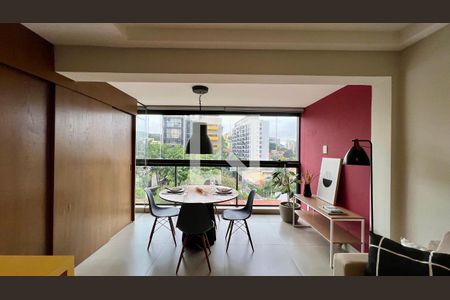 Varanda de apartamento à venda com 1 quarto, 70m² em Vila Madalena, São Paulo