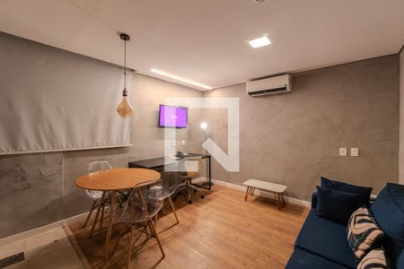 Sala de apartamento para alugar com 1 quarto, 36m² em Consolação, São Paulo