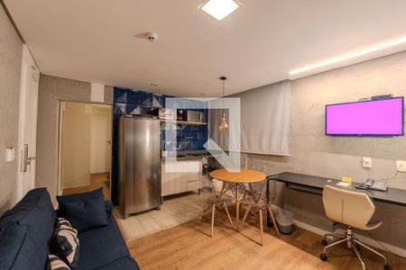 Sala de apartamento para alugar com 1 quarto, 36m² em Consolação, São Paulo