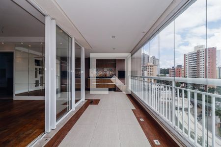 Varanda da Sala de apartamento para alugar com 3 quartos, 178m² em Jardim Colombo, São Paulo