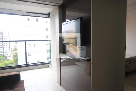 Sala de apartamento para alugar com 1 quarto, 28m² em Chácara Inglesa, São Paulo