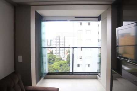 Sala de apartamento para alugar com 1 quarto, 28m² em Chácara Inglesa, São Paulo