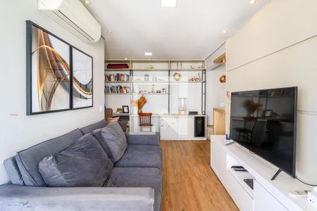 Sala de apartamento à venda com 2 quartos, 63m² em Alto da Boa Vista, São Paulo