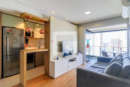 Sala de apartamento à venda com 2 quartos, 63m² em Alto da Boa Vista, São Paulo