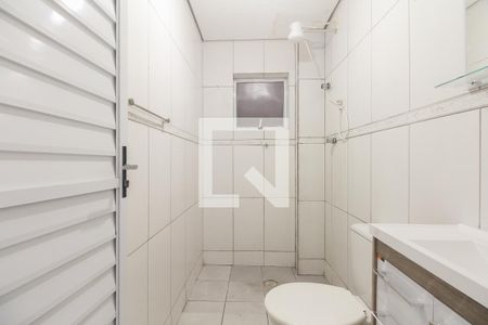 Banheiro  de kitnet/studio para alugar com 1 quarto, 38m² em Alto do Pari, São Paulo