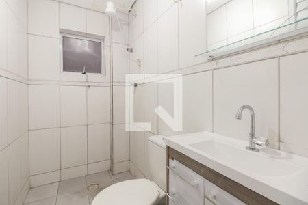 Banheiro  de kitnet/studio para alugar com 1 quarto, 38m² em Alto do Pari, São Paulo