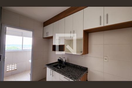 Cozinha e Área de Serviço de apartamento para alugar com 2 quartos, 56m² em Vila Municipal, Jundiaí