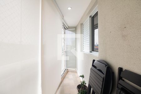 Varanda  de apartamento para alugar com 3 quartos, 85m² em Parque Maria Luiza, São Paulo