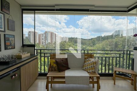 Sacada de apartamento à venda com 3 quartos, 101m² em Residencial Tambore Iii, Santana de Parnaíba