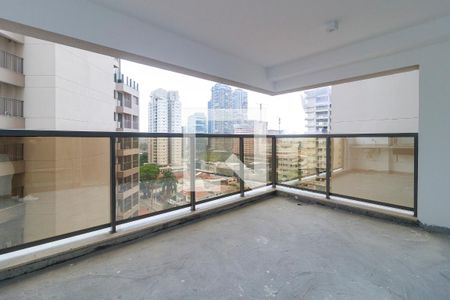 Sala - Varanda de apartamento à venda com 3 quartos, 110m² em Jardim das Acacias, São Paulo