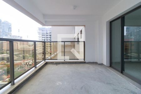 Sala - Varanda de apartamento à venda com 3 quartos, 110m² em Jardim das Acacias, São Paulo