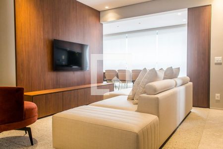 Sala de TV de apartamento para alugar com 2 quartos, 95m² em Alphaville Conde I, Barueri