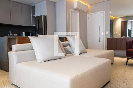 Sala de TV de apartamento para alugar com 2 quartos, 95m² em Alphaville Conde I, Barueri