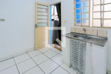 cozinha de casa para alugar com 1 quarto, 30m² em Vila Dalva, São Paulo