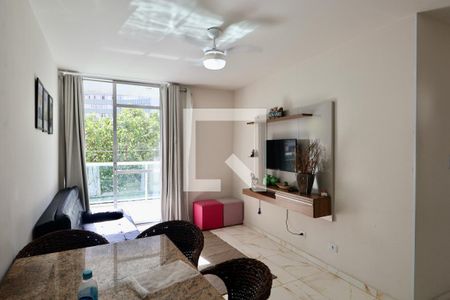 Sala de apartamento para alugar com 2 quartos, 52m² em Centro, Guarujá