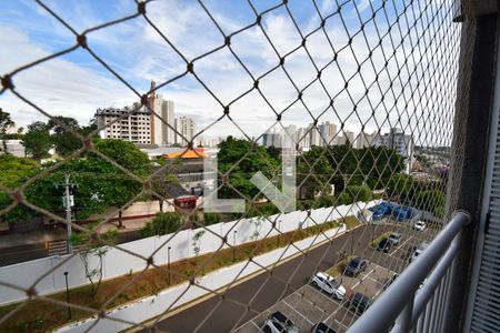 Sala - Vista de apartamento à venda com 2 quartos, 56m² em Fazenda Santa Cândida, Campinas