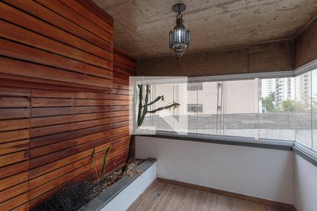 Varanda - Sala de apartamento à venda com 2 quartos, 85m² em Indianópolis, São Paulo