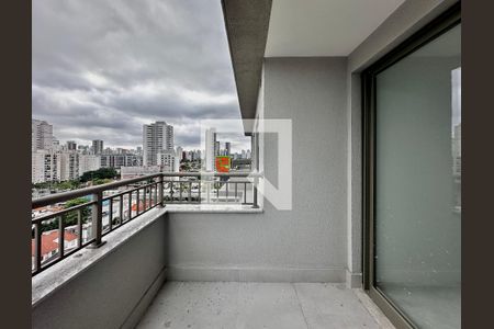 Sacada Sala de apartamento para alugar com 1 quarto, 34m² em Campo Belo, São Paulo