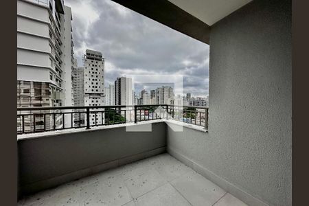 Sacada Sala de apartamento para alugar com 1 quarto, 34m² em Campo Belo, São Paulo