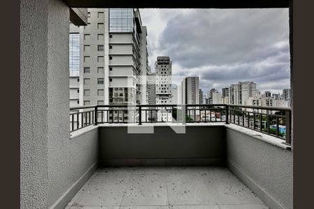 Sacada Sala de apartamento para alugar com 1 quarto, 34m² em Campo Belo, São Paulo