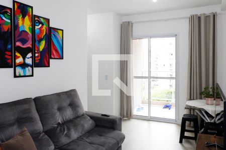 Sala de apartamento para alugar com 2 quartos, 49m² em Parque das Colinas, Valinhos