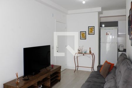 Sala de apartamento para alugar com 2 quartos, 49m² em Parque das Colinas, Valinhos