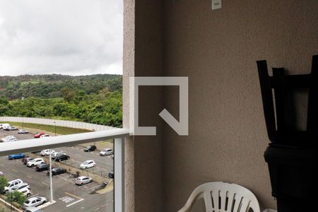 Varanda da Sala de apartamento para alugar com 2 quartos, 49m² em Parque das Colinas, Valinhos