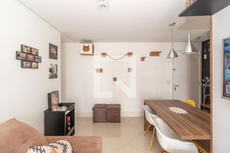 Sala de apartamento para alugar com 2 quartos, 56m² em Chácara Seis de Outubro, São Paulo