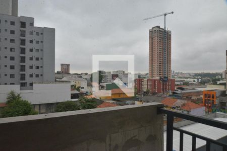 Varanda da Sala de apartamento para alugar com 2 quartos, 46m² em Campestre, Santo André