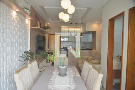 Sala de apartamento à venda com 3 quartos, 110m² em Jardim Santo Antônio, Santo André