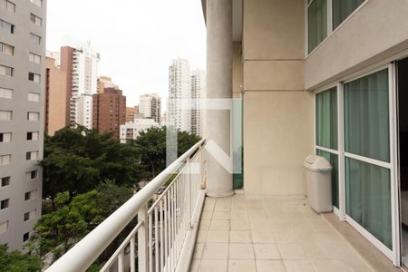 Varanda de apartamento para alugar com 1 quarto, 73m² em Moema, São Paulo