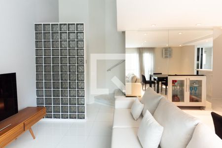 Sala de apartamento para alugar com 1 quarto, 73m² em Moema, São Paulo