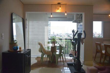 Sala de apartamento à venda com 2 quartos, 89m² em Jardim, Santo André