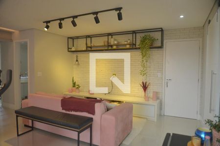 Sala de apartamento à venda com 2 quartos, 89m² em Jardim, Santo André