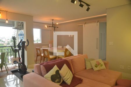 Sala de apartamento à venda com 2 quartos, 89m² em Jardim, Santo André