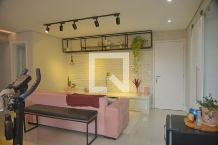 Sala de apartamento à venda com 2 quartos, 89m² em Jardim, Santo André