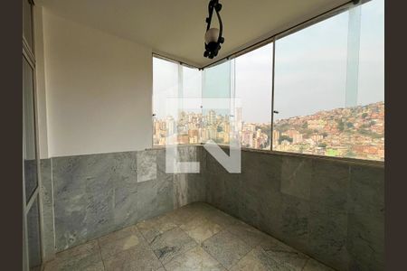 Varanda da Sala de apartamento à venda com 4 quartos, 180m² em Santa Lúcia, Belo Horizonte